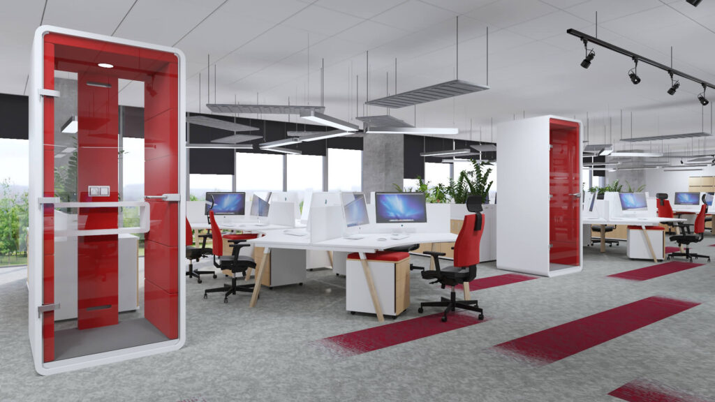 mSmart Office - kabiny akustyczne i meble biurowe