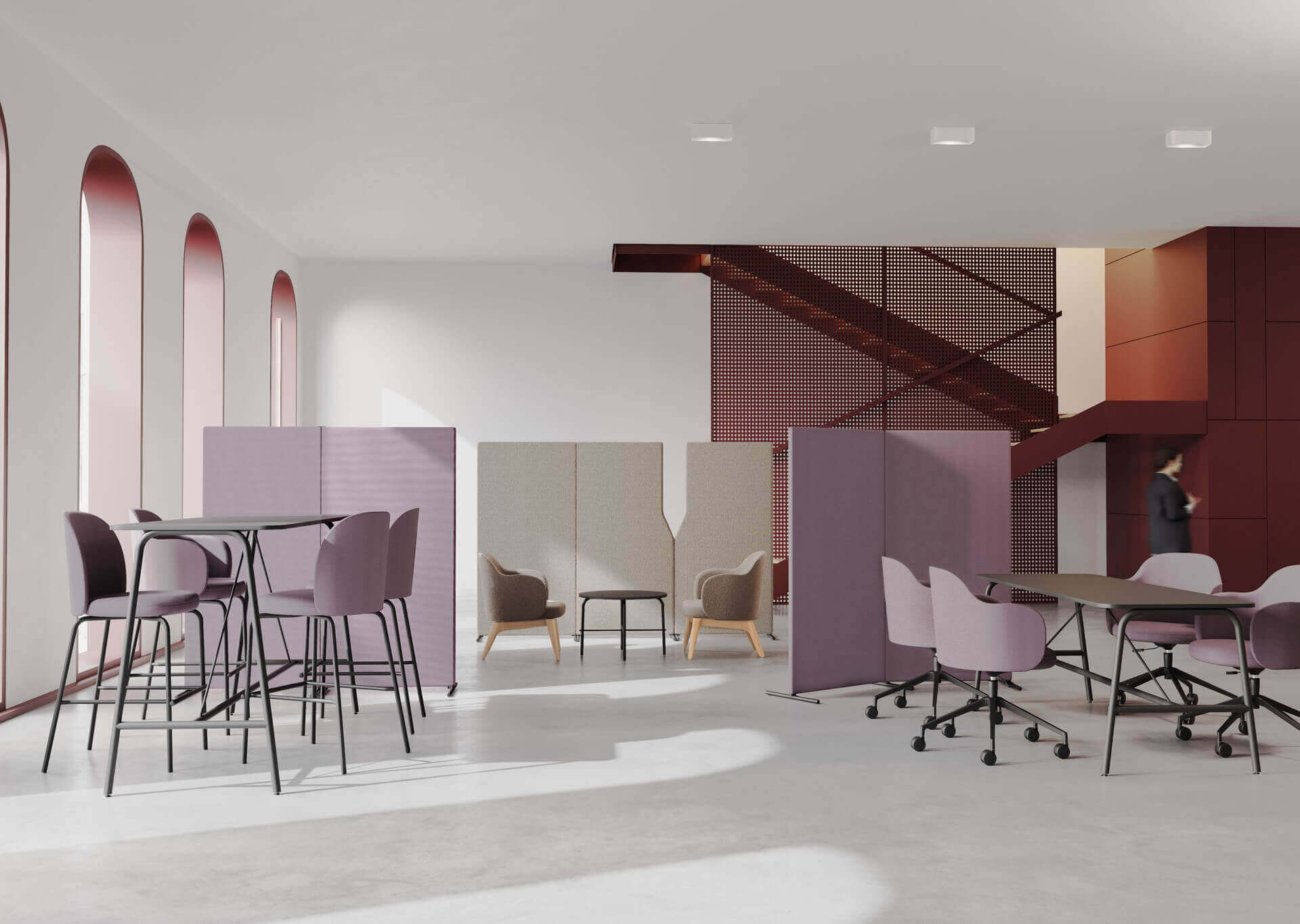 mSmart Office - ścianki akustyczne