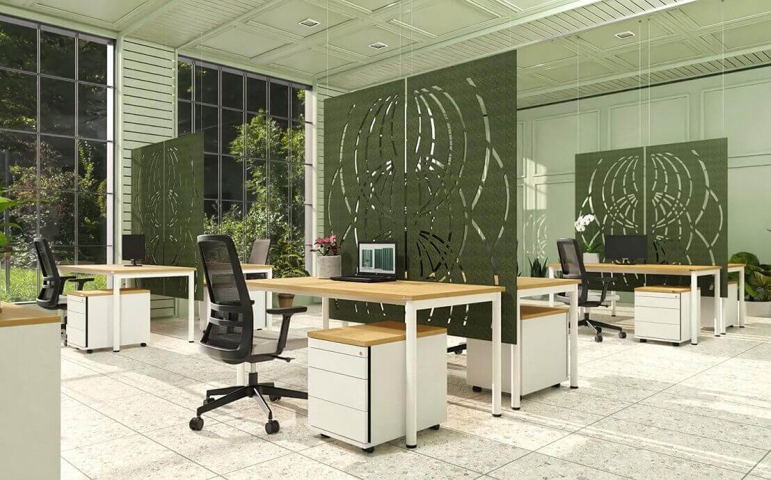 mSmart Office - ścianki akustyczne