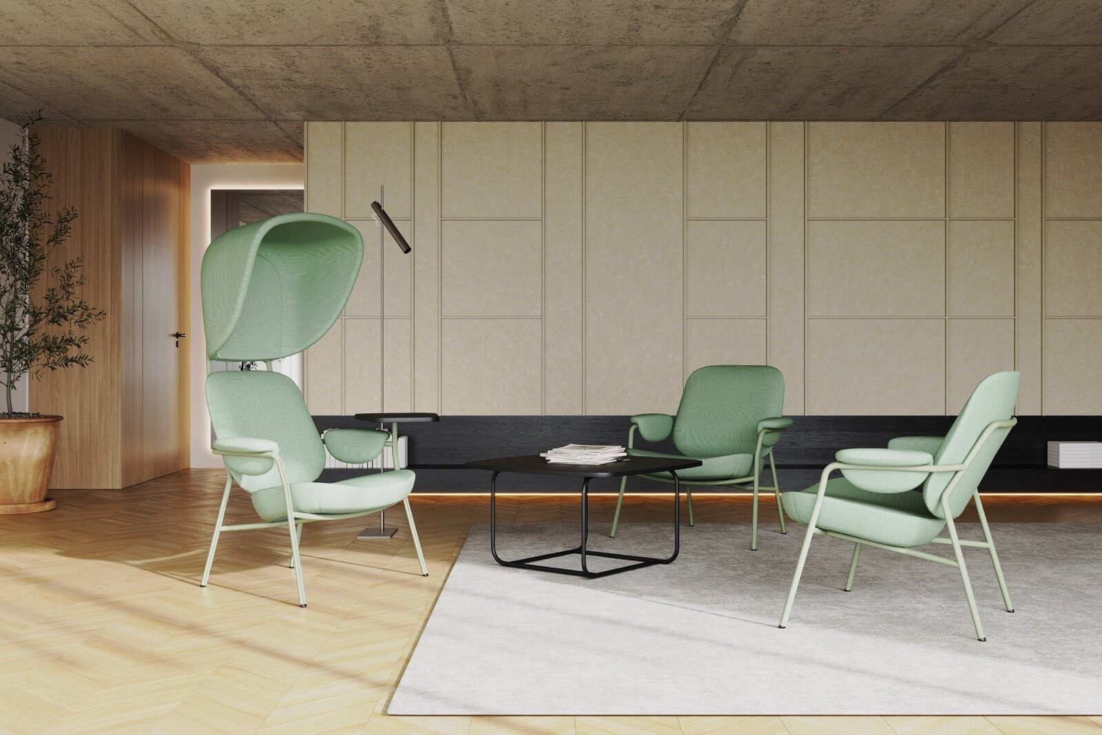 mSmart Office - Soft seating - fotele lounge